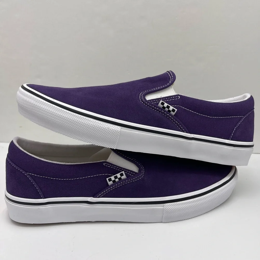 Vans Men’s Classic Purple Skate Slip-On
Purple/Black
VN0A2Z31PCA Sneakers - Picture 16 of 16